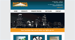 Desktop Screenshot of nationallightbulb.com